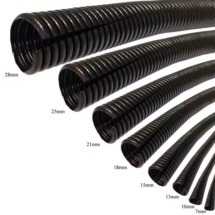 PA Corrugated flexible conduit detail PA Corrugated flexible conduit detail